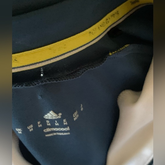 ADIDAS CLIMACOOL ROLAND GARROS PARIS 2013 TENNIS ZIP POLO SHIRT SIZE M Rare Used - Picture 6 of 16